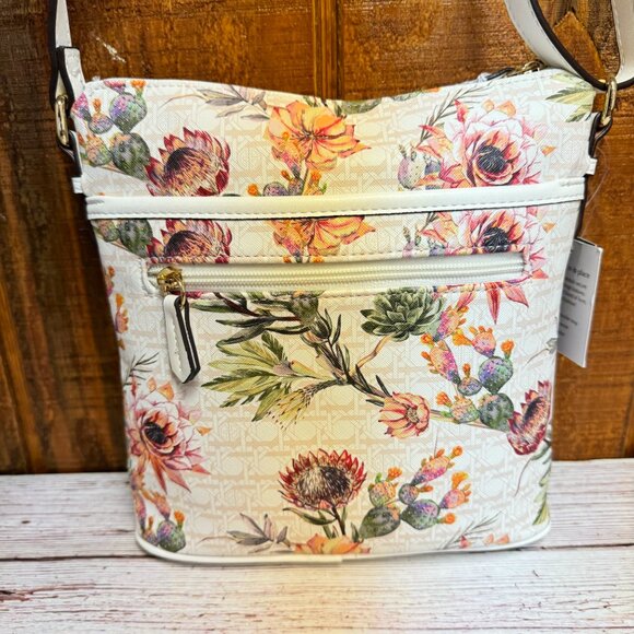 GIANI BERNINI Cactus Floral Small Faux Leather Crossbody - Picture 2 of 5